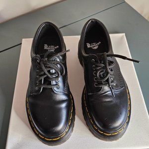 Size W 5 Dr. Martens 8053 Platform Leather Loafers